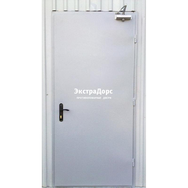 Противопожарная дверь EI 30 3 типа белая металлическая в Реутове  купить