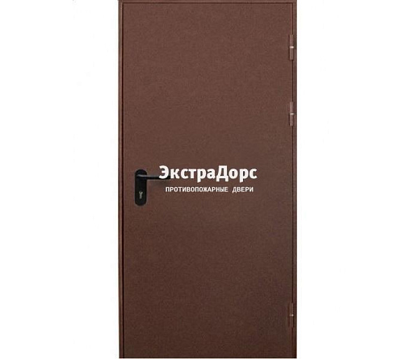 Противопожарная дверь EI 60 ДПМ 2 типа коричневая в Реутове  купить